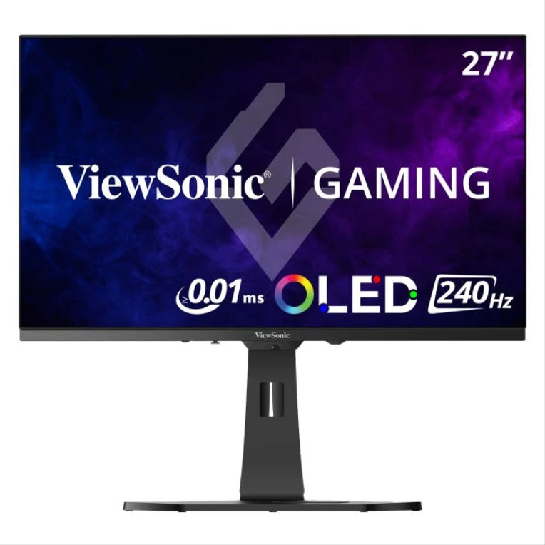 Pantalla para PC Viewsonic XG272-2K-OLED de 68,6 cm (27"), 2560 x 1440 píxeles, Quad HD, negra e branca