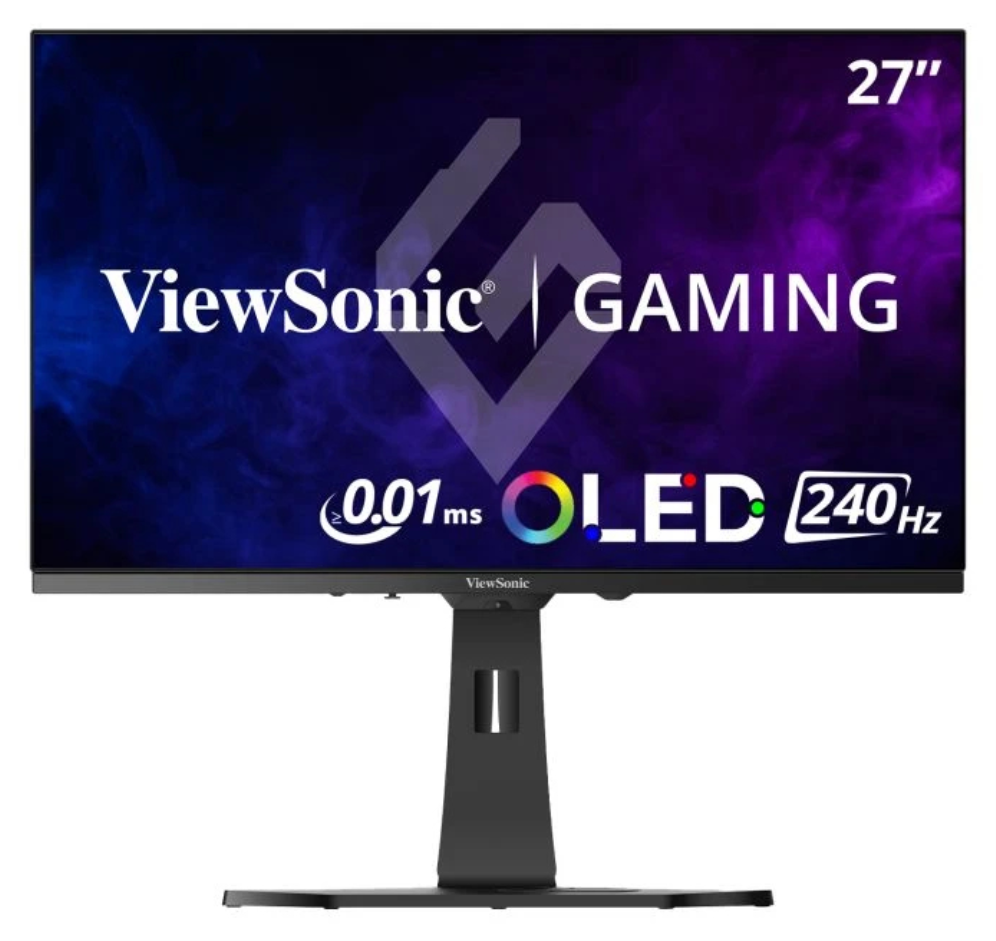 MONITOR VIEWSONIC 27" QHD OLED 0,02MS 240HZ HDR10 HDMI DP USB-C USB MULTI ERGO
