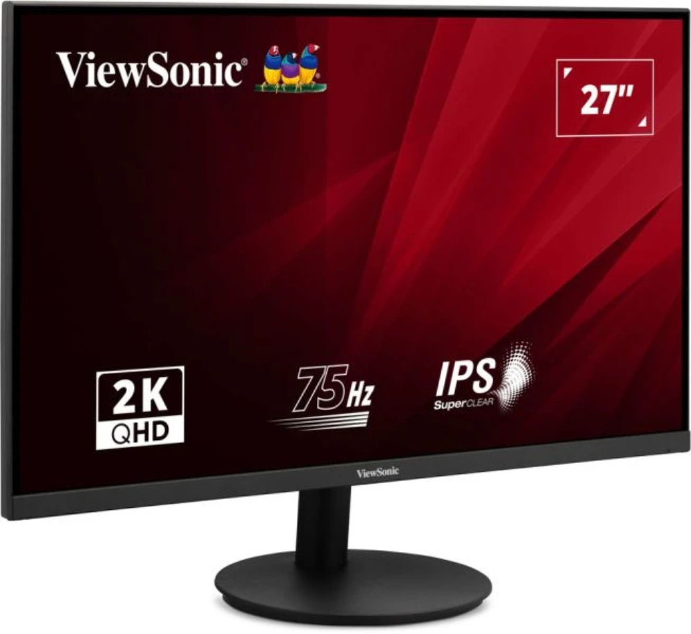 MONITOR VIEWSONIC 27" VA2708-2K-HD QHD IPS LED 2XHDMI DDP VR - detalle