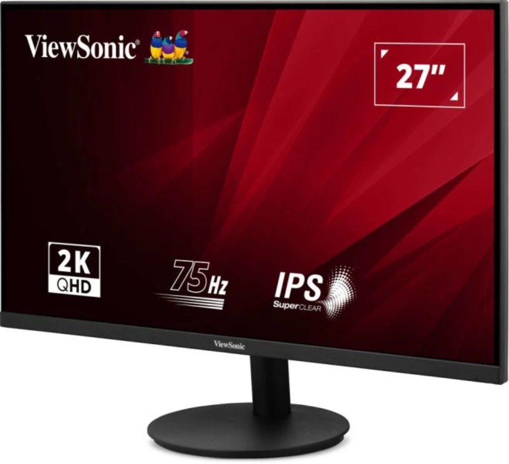 MONITOR VIEWSONIC 27" VA2708-2K-HD QHD IPS LED 2XHDMI DDP VR - detalle