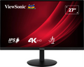 Viewsonic VG Series VG2708-4K pantalla para PC 68.6 cm (27") 3840 x 2160 Pixeles 4K Ultra HD LED Negro