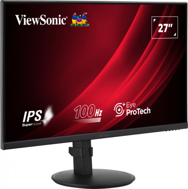 MONITOR VIEWSONIC 27" VG2708A FHD IPS LED VGA HDMI DP USB MULTI ERGONOMIC - detalle
