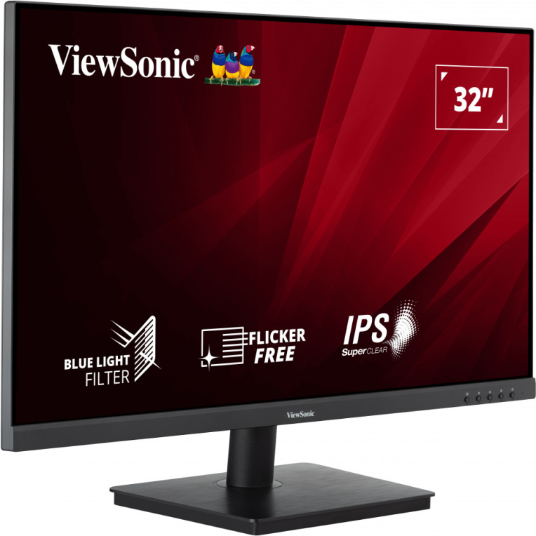 MONITOR VIEWSONIC 31.5" VA3209-MH FHD HDMI VGA IPS LED MULTIMEDIA 75HZ - detalle