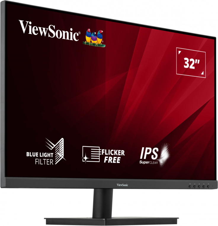 MONITOR VIEWSONIC 31.5" VA3209-MH FHD HDMI VGA IPS LED MULTIMEDIA 75HZ - detalle