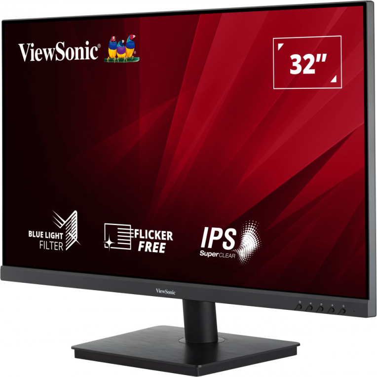 MONITOR VIEWSONIC 31.5" VA3209-MH FHD HDMI VGA IPS LED MULTIMEDIA 75HZ - detalle