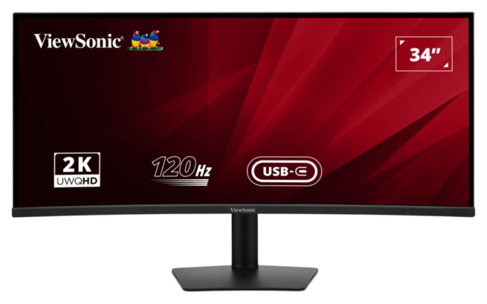 MONITOR VIEWSONIC 34" VA3420C QHD IPS CURVE 2xHDMI 120HZ DDP USB USB-C MULTI AJU
