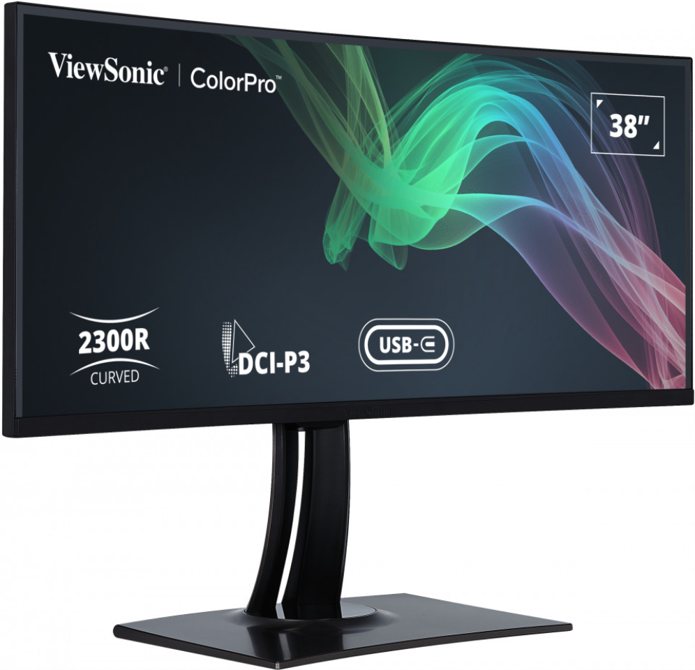 MONITOR VIEWSONIC 38'' VP3881A 3840X1600 QUAD HD+LED NEGRO - detalle