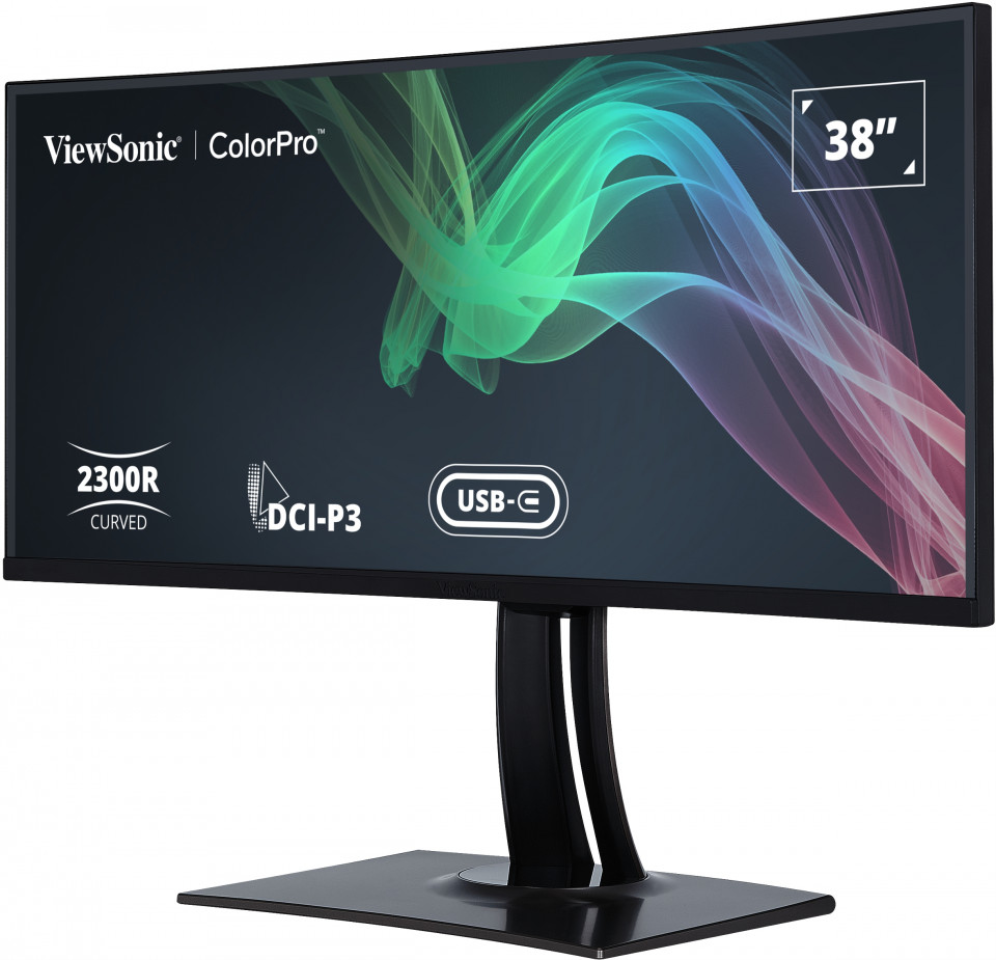 MONITOR VIEWSONIC 38'' VP3881A 3840X1600 QUAD HD+LED NEGRO - detalle