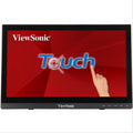 Viewsonic TD1630-3 pantalla para PC 39.6 cm (15.6") 1366 x 768 Pixeles HD LCD Pantalla táctil Multi-usuario Negro