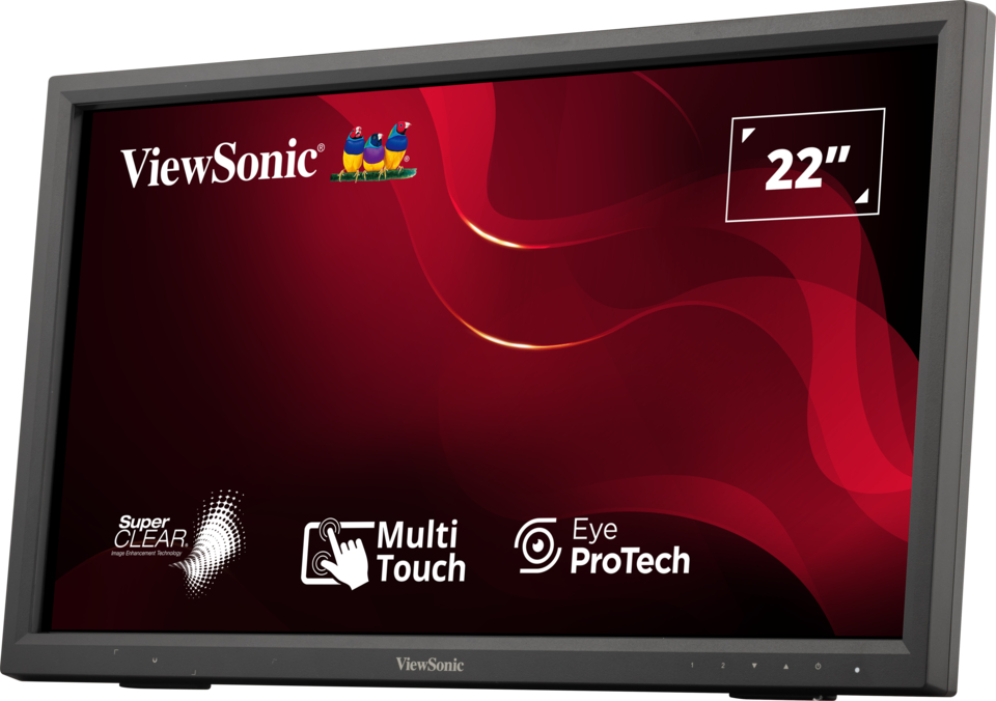 MONITOR VIEWSONIC TD2223-2 21.5" LED FHD TACTIL - detalle