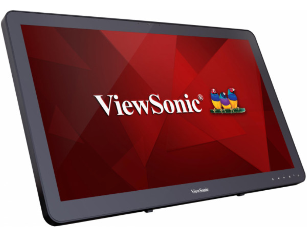 MONITOR VIEWSONIC TD2430 23,6" FHD VGA HDMI DP ALTAVOCES TACTIL NEGRO - detalle