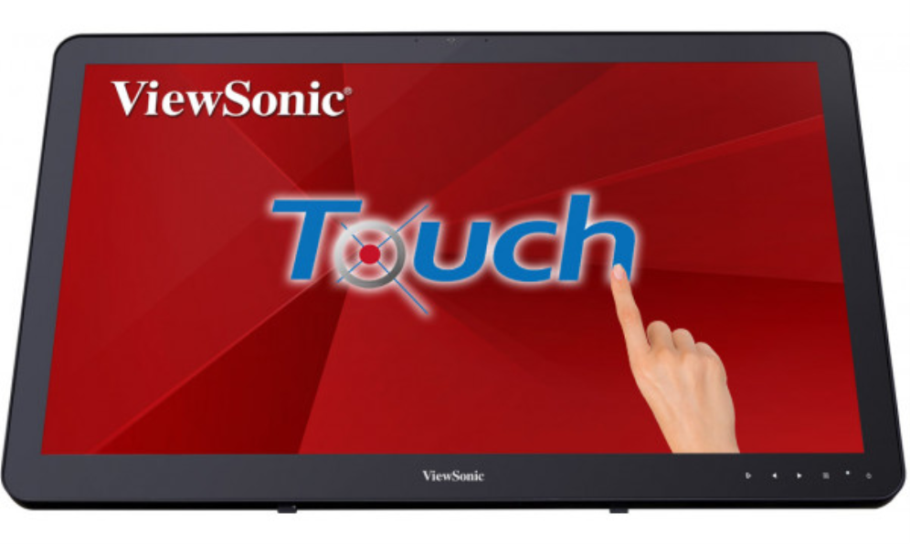MONITOR VIEWSONIC TD2430 23,6" FHD VGA HDMI DP ALTAVOCES TACTIL NEGRO