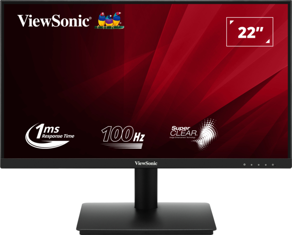 MONITOR VIEWSONIC VA220-H 22'' FHD HDMI VGA LED NEGRO - detalle