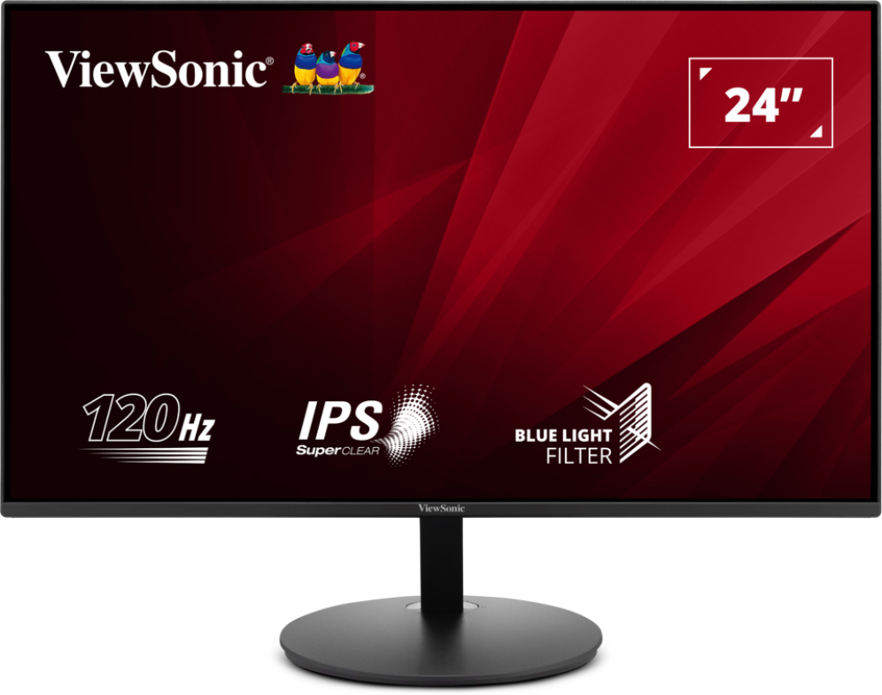 MONITOR VIEWSONIC VA24E1-H 24" FHD IPS monitor VGA HDMI 120Hz