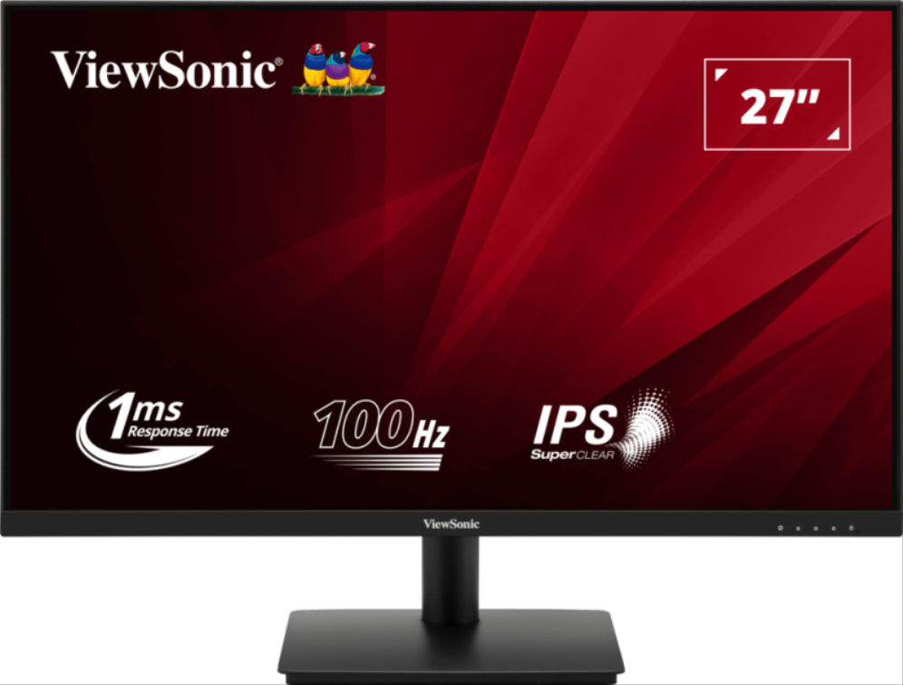 Pantalla para PC Viewsonic VA270-H de 68,6 cm (27"), 1920 x 1080 píxeles, Full HD, LED, negra