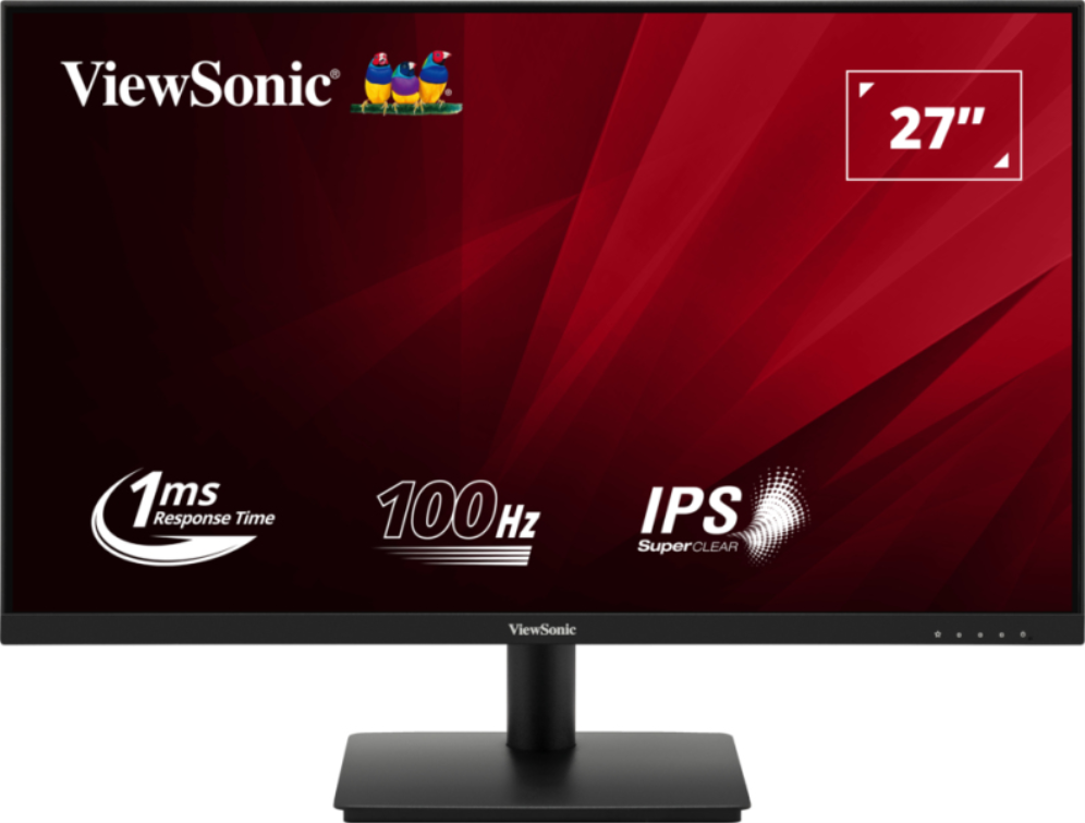 MONITOR VIEWSONIC VA270-H 27" 1920X1080 1 MS FULL HD LED NEGRO