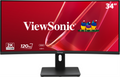 MONITOR VIEWSONIC VA3420C-2 34" CURVO 21:9, 3440 x 1440 SUPERCLEAR® IPS HDMI, DISPLAYPORT USB USB-C