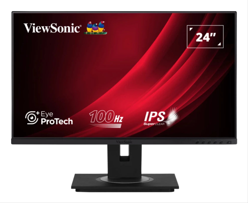 Viewsonic VG Series VG2448A-2 pantalla para PC 60.5 cm (23.8") 1920 x 1080 Pixeles Full HD LED Negro