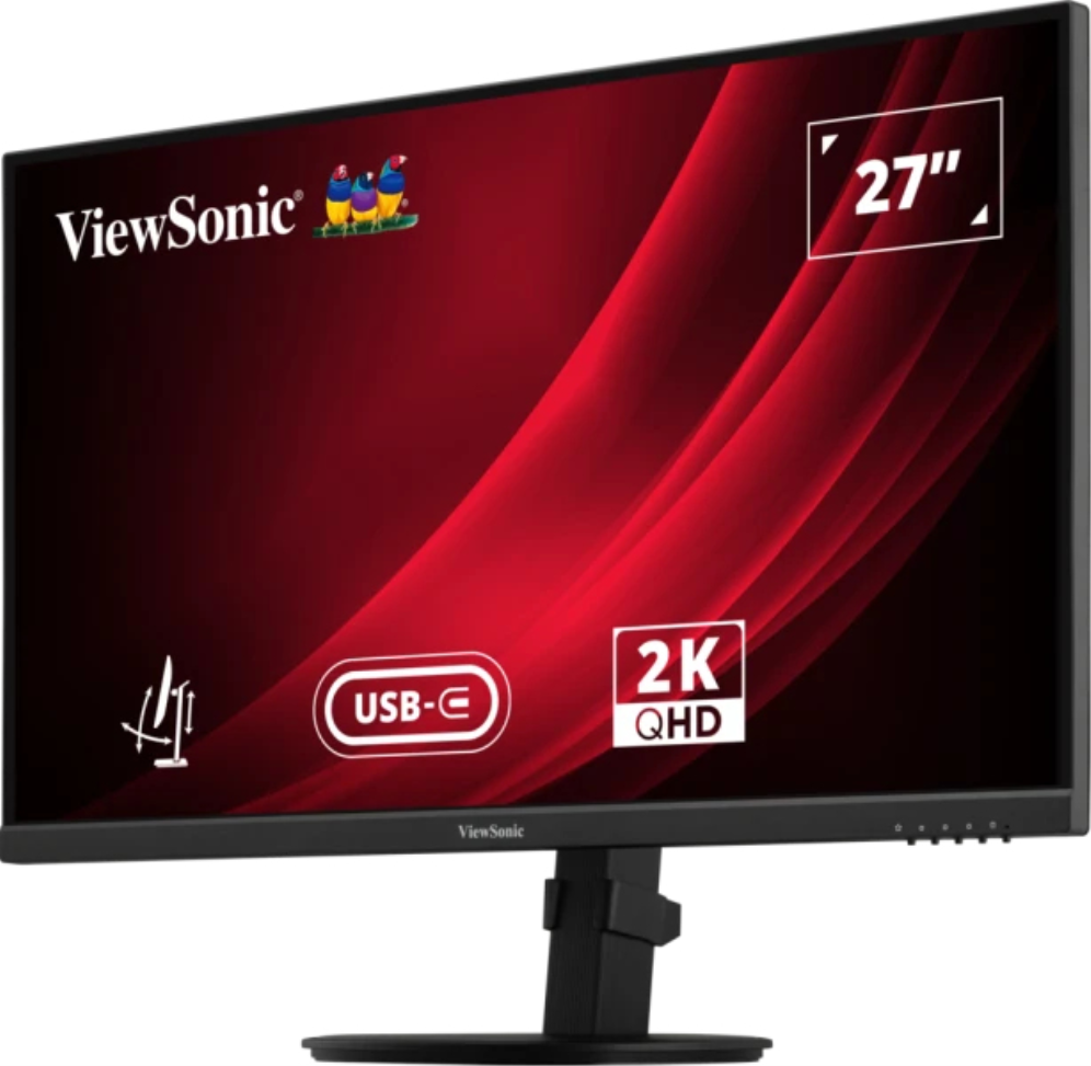 MONITOR VIEWSONIC VG2709-2K-MHDU-2 QHD IPS USB-C USB FULL ERGO - detalle