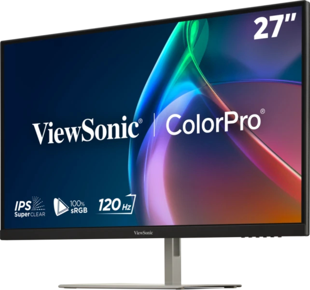 MONITOR VIEWSONIC VP2766-2K 27" 2.5K QHD 120HZ IPS HDR10 PIVOTANTE ALTURA AJUSTABLE - detalle