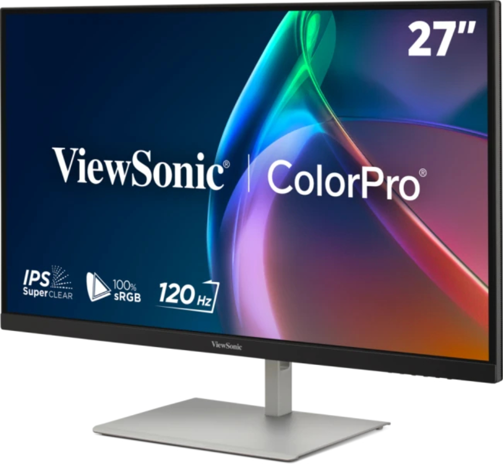 MONITOR VIEWSONIC VP2766-2K 27" 2.5K QHD 120HZ IPS HDR10 PIVOTANTE ALTURA AJUSTABLE - detalle