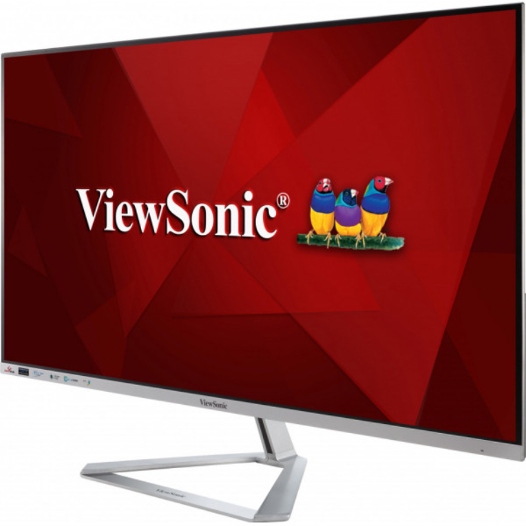 MONITOR VIEWSONIC VX3276-2K-MHD-2 31,5" SLIM IPS WQHD HDMI DP MDP MM - detalle