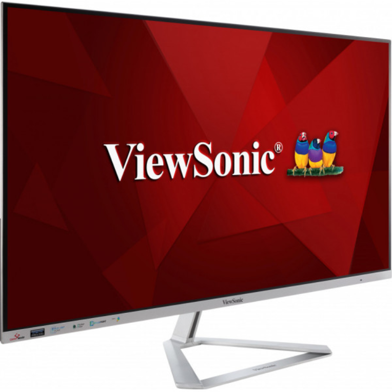 MONITOR VIEWSONIC VX3276-2K-MHD-2 31,5" SLIM IPS WQHD HDMI DP MDP MM - detalle