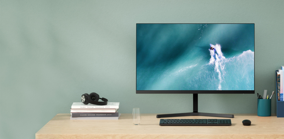 MONITOR XIAOMI MI DESKTOP 1C 23,8" LED FHD 6MS 60HZ NEGRO - detalle