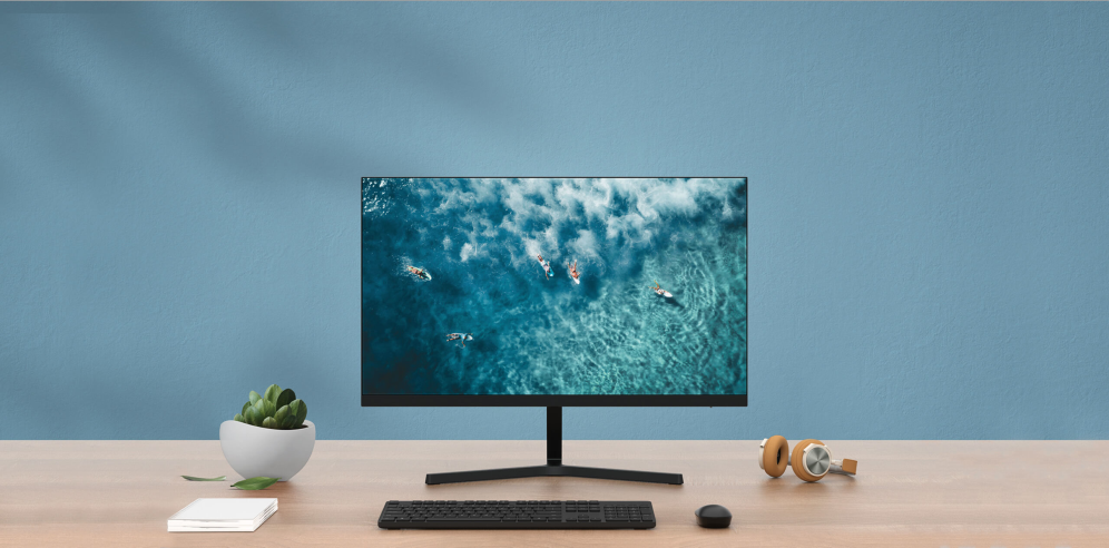 MONITOR XIAOMI MI DESKTOP 1C 23,8" LED FHD 6MS 60HZ NEGRO - detalle