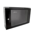 Armario mural Monolyth Rack y accesorios, modelo WM6109, 19 pulgadas, 9U, color gris, con puertas y ventilación.