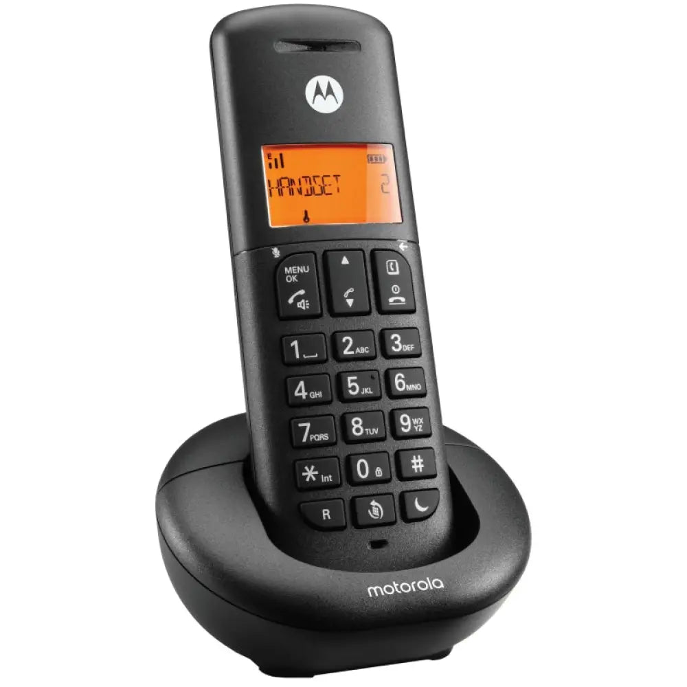 MOTOROLA E201 Telefono DECT Call Blocking - detalle