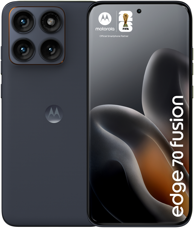 Motorola edge 70 fusion 17.2 cm (6.78") SIM doble Android 16.0 5G USB Tipo C 8 GB 256 GB 7000 mAh Negro