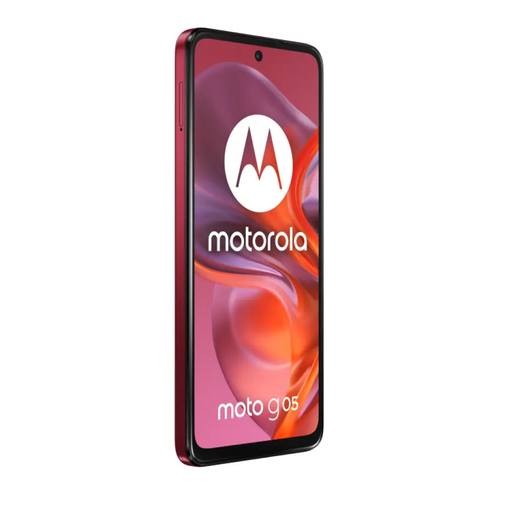 Motorola moto g05 16.9 cm (6.67") SIM doble Android 15 4G USB Tipo C 4 GB 128 GB 5200 mAh Rojo - detalle