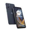 Teléfono inteligente Motorola moto g05 en color azul con pantalla de 6.67", doble SIM, 4 GB RAM, 256 GB y batería de 5200 mAh.