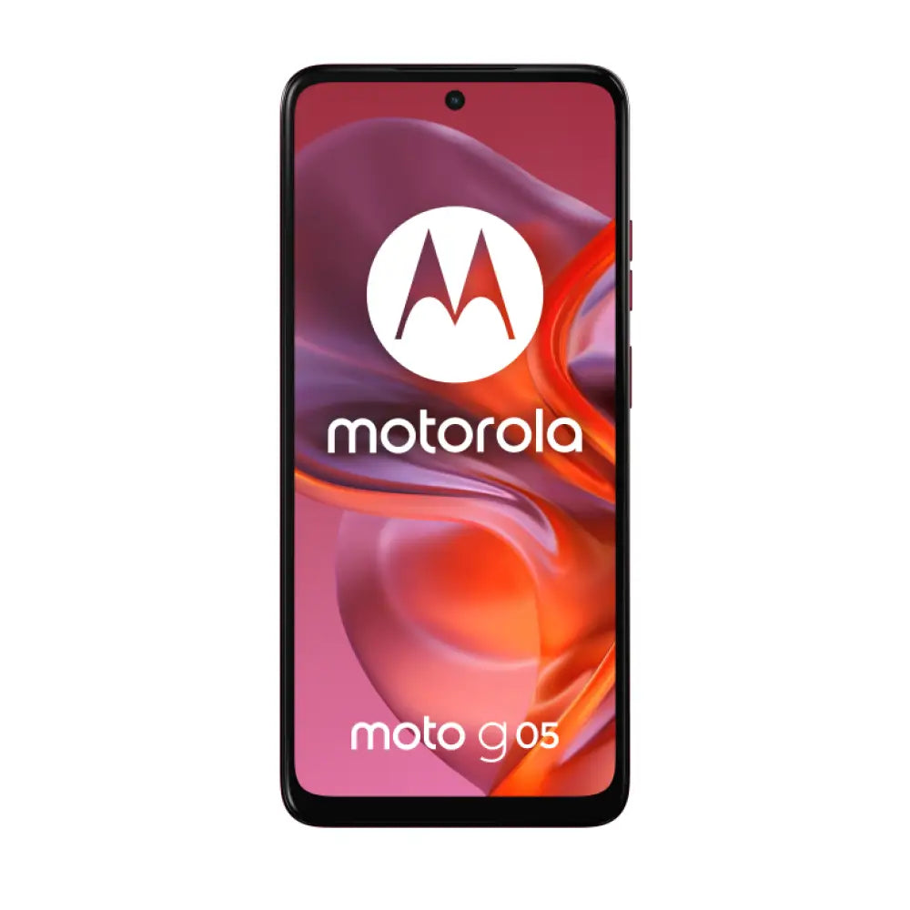 Motorola moto g05 16.9 cm (6.67") SIM doble Android 15 4G USB Tipo C 4 GB 128 GB 5200 mAh Rojo - detalle