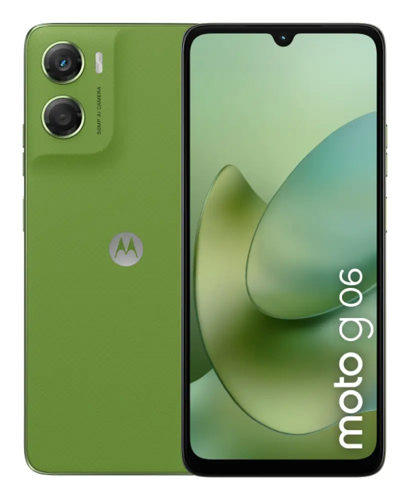 Motorola moto g06 17.5 cm (6.88") SIM doble Android 15 4G USB Tipo C 4 GB 64 GB 5200 mAh Verde - detalle
