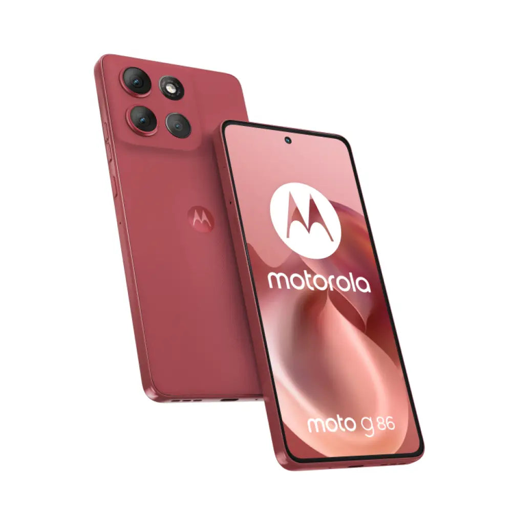 Motorola moto g86 5G 16.9 cm (6.67") SIM doble Android 15 USB Tipo C 8 GB 256 GB 5200 mAh Rosa - detalle