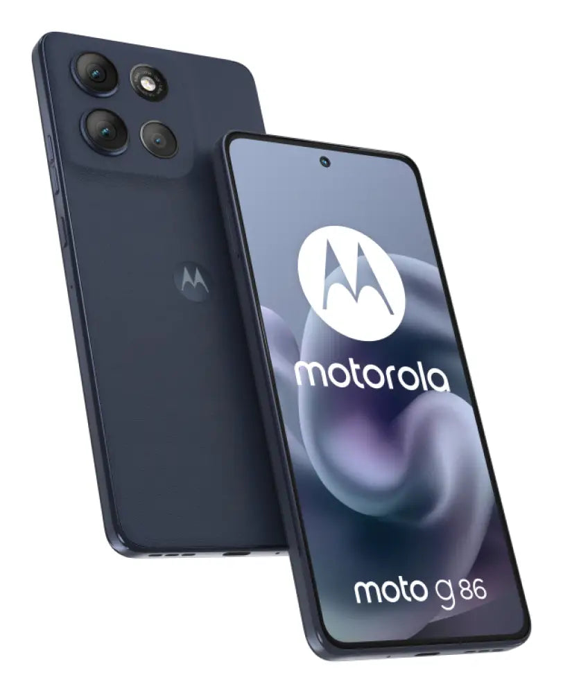 Motorola moto g86 5G 16.9 cm (6.67") SIM doble Android 15 USB Tipo C 8 GB 256 GB 5200 mAh Azul oscuro