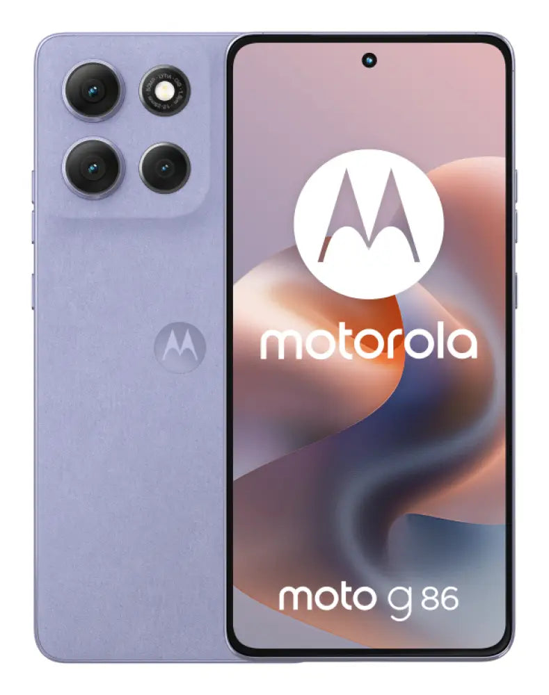 Motorola moto g86 5G 16.9 cm (6.67") SIM doble Android 15 USB Tipo C 8 GB 256 GB 5200 mAh Lila - detalle