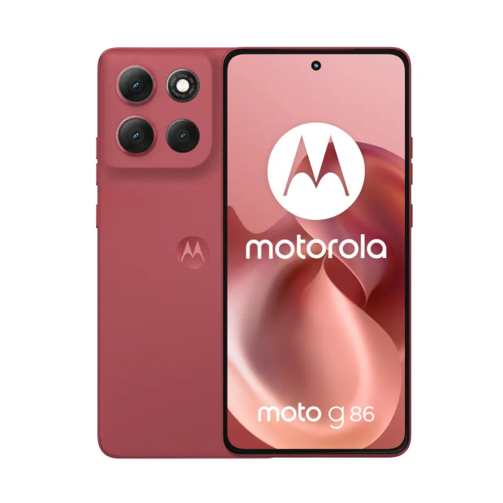 Motorola moto g86 5G 16.9 cm (6.67") SIM doble Android 15 USB Tipo C 8 GB 256 GB 5200 mAh Rosa - detalle