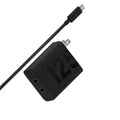 Cargador Motorola TurboPower de 125 W con 2 puertos USB-C, compatible con dispositivos de carga rápida.