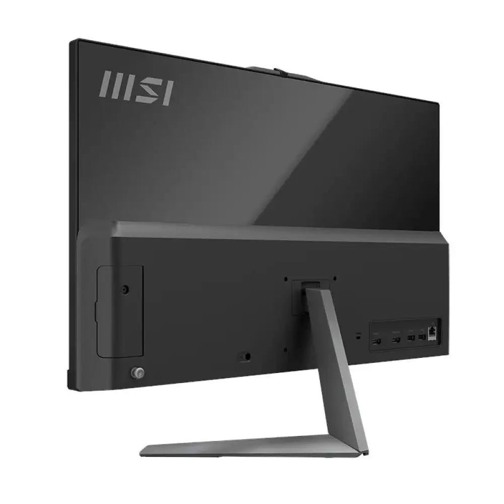 Pantalla todo en uno MSI AM242-2255EU en color negro con procesador C3-100U, 8GB RAM y 512GB de almacenamiento.