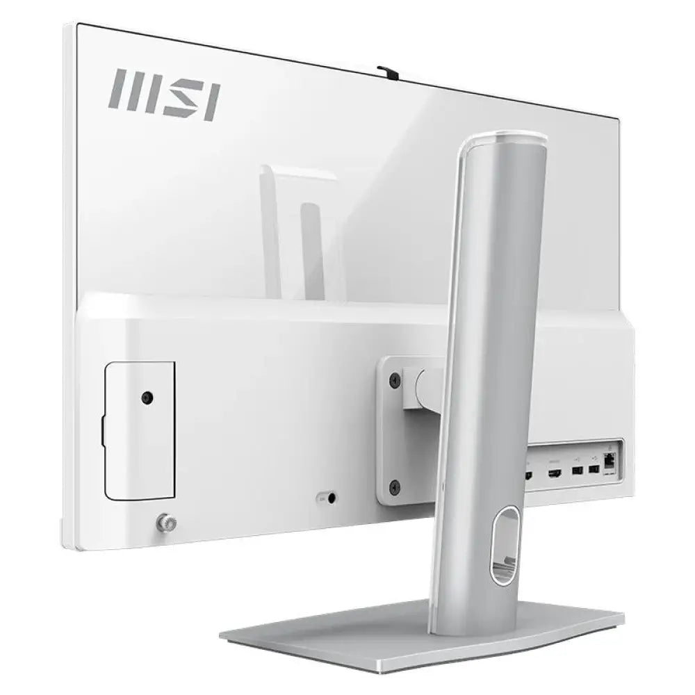 Monitor todo en uno MSI AM242P-2202EU con CPU i7-150U, 16GB RAM, 512GB, pantalla blanca y sistema operativo DOS