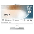 Monitor todo en uno MSI AM242P-2202EU con procesador i7-150U, 16GB RAM, pantalla blanca de 24 pulgadas.