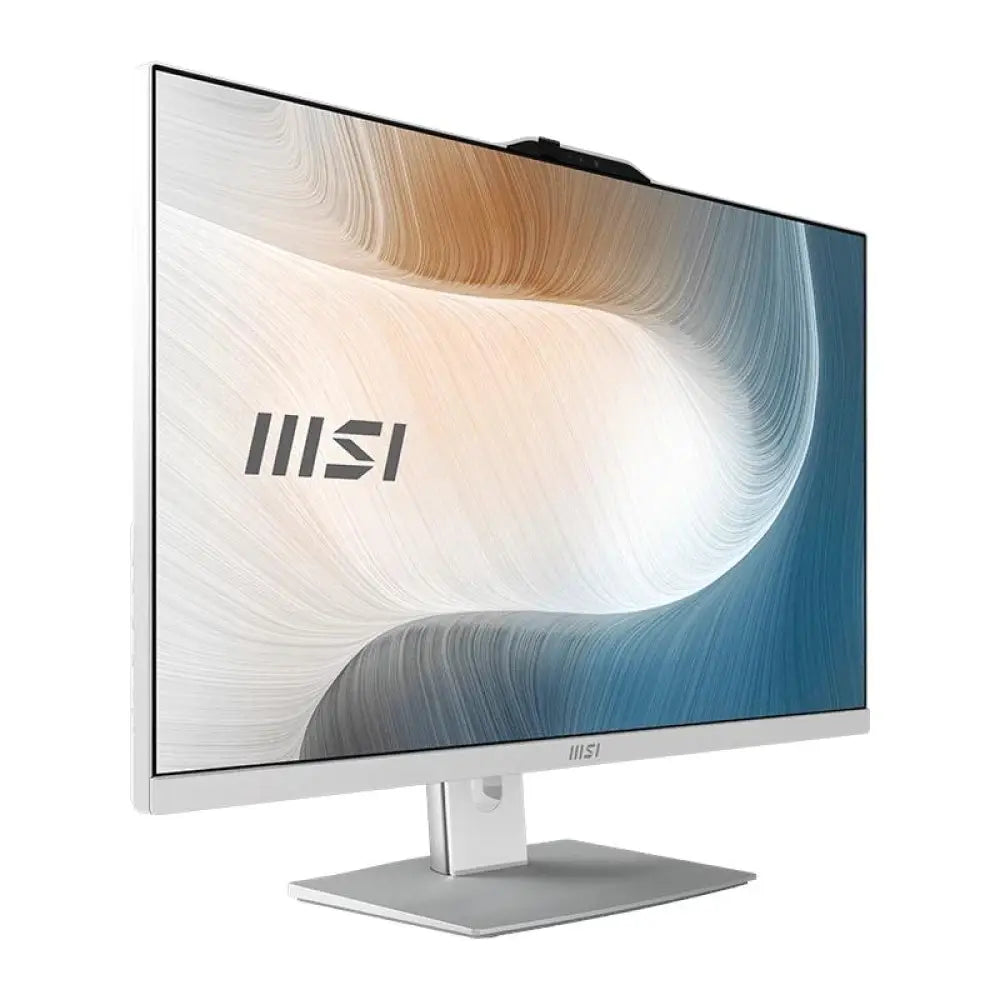 Monitor todo en uno MSI AM272P-1053ES con procesador i7-150U, 16GB RAM y pantalla de 27 pulgadas en color blanco