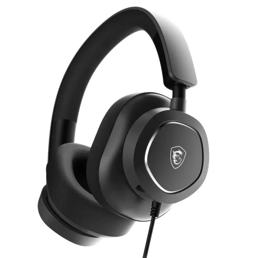 Auriculares MSI Maestro 300 con micrófono USB C-A, diseño cómodo y sonido nítido para gaming y comunicación.