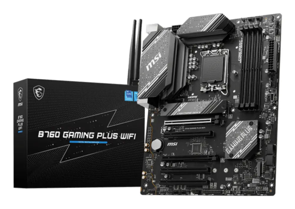 MSI B760 GAMING PLUS WIFI placa base Intel B760 LGA 1700 ATX - detalle