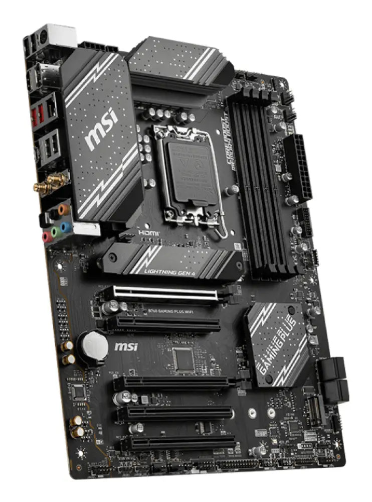 MSI B760 GAMING PLUS WIFI placa base Intel B760 LGA 1700 ATX - detalle