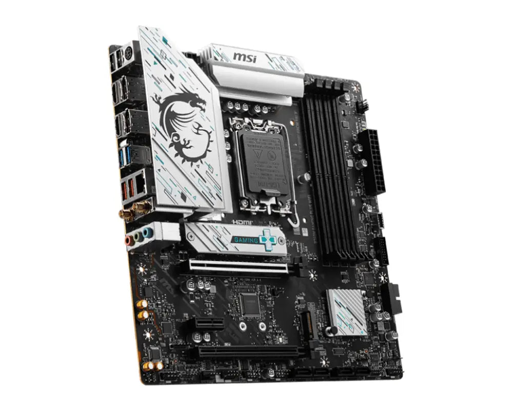 MSI B760M GAMING PLUS WIFI placa base Intel B760 LGA 1700 micro ATX - detalle
