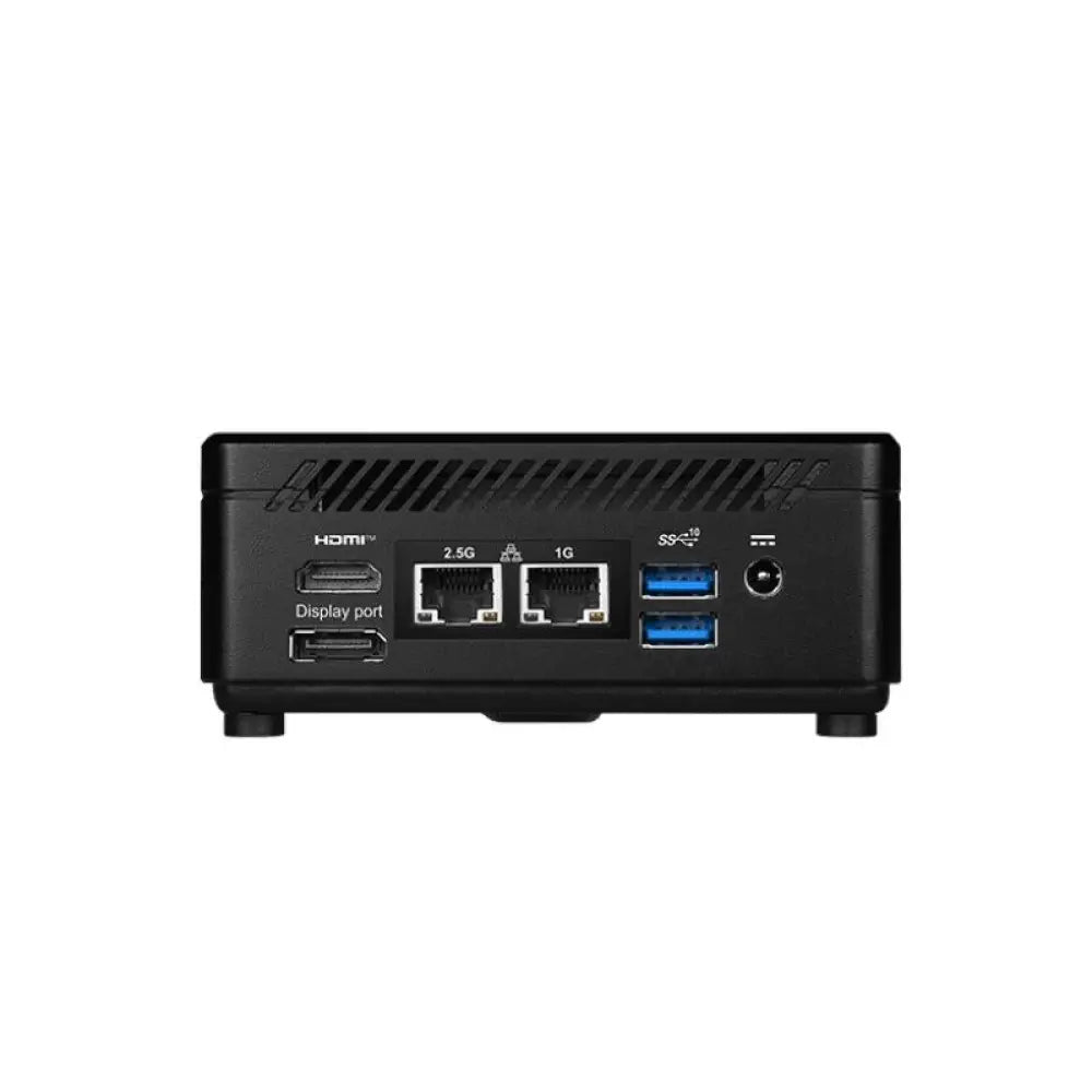 Mini PC MSI Cubi 5 1M-498EU con procesador Core i3, 8GB RAM, 512GB SSD y Windows 11 en color negro